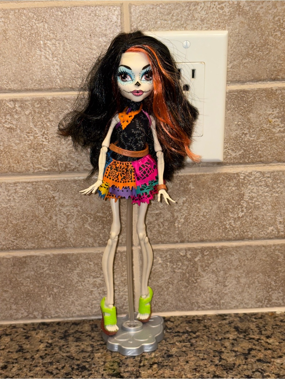 monster high skelita calaveras doll